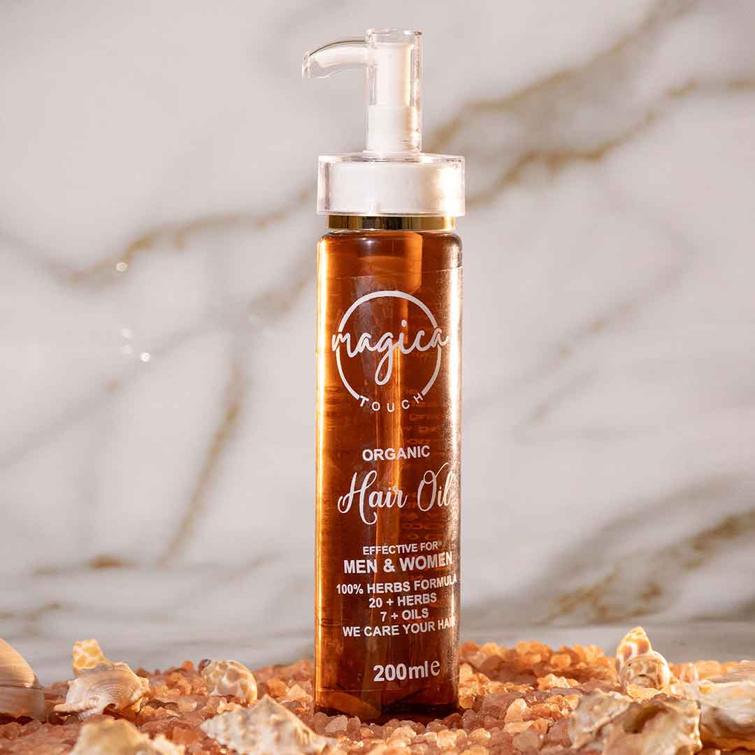 Magica Touch Organic Hair Oil.