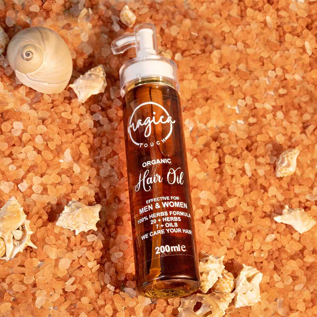 Magica Touch Organic Hair Oil.