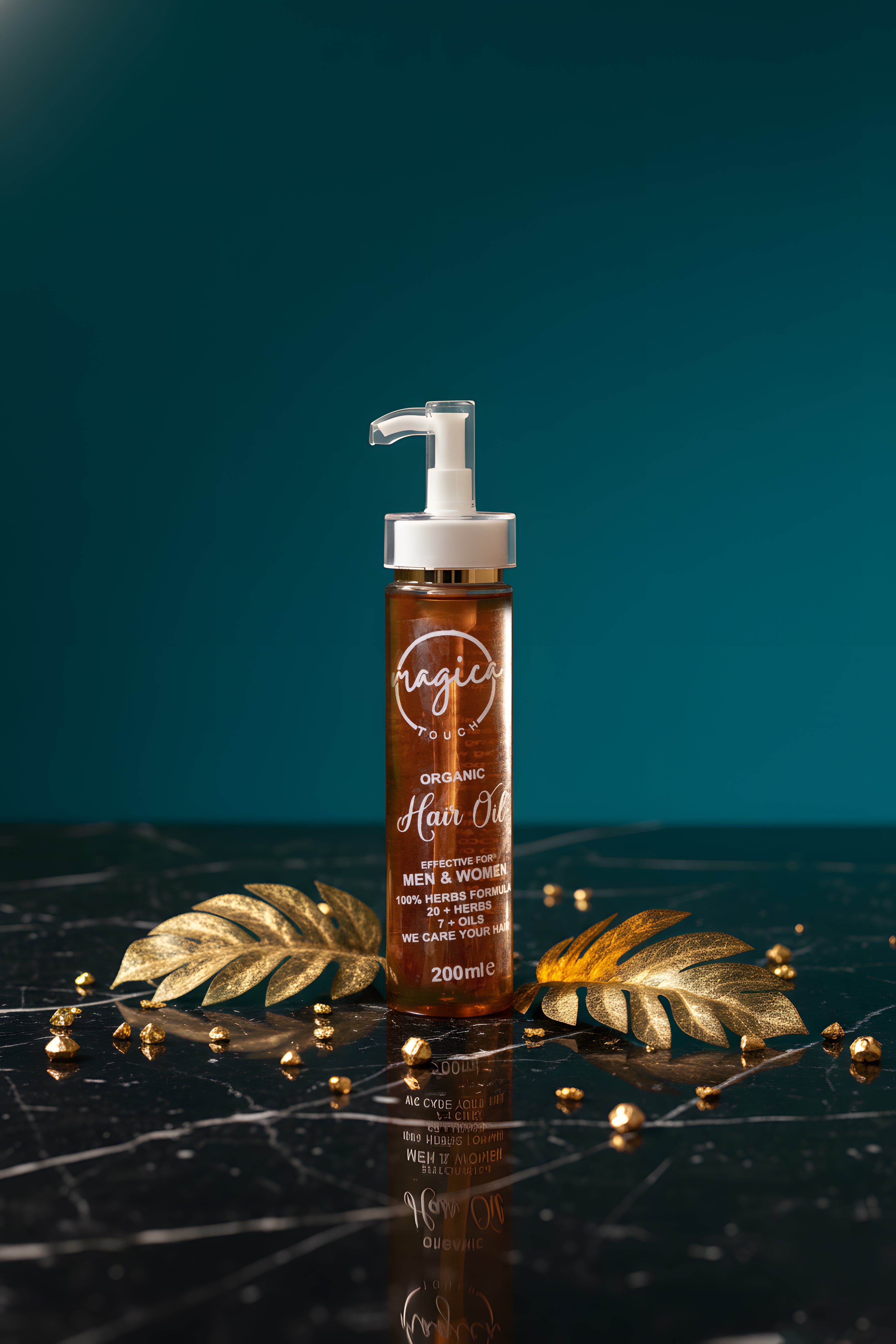 Magica Touch Organic Hair Oil.